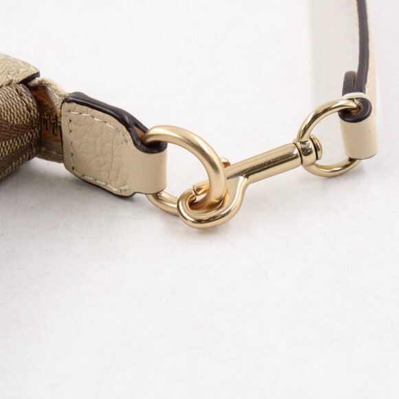 NWT Coach Nolita 19 Bag in Light Khaki/Ivory Multi Blocked Signature Canvas - Picture 7 of 8